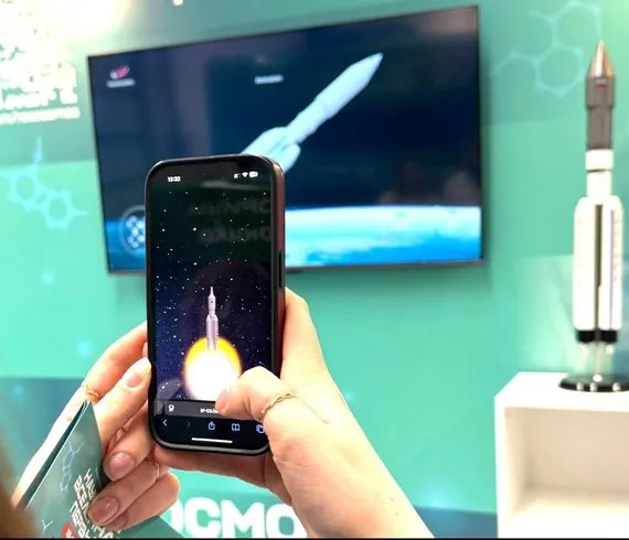 AR-запуск ракеты со смартфона